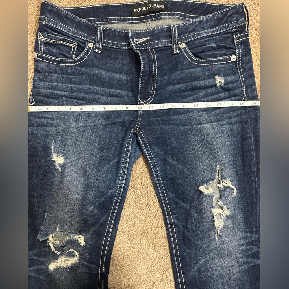 Express Jean, Boot Low Rise size 12 - Picture 4 of 8